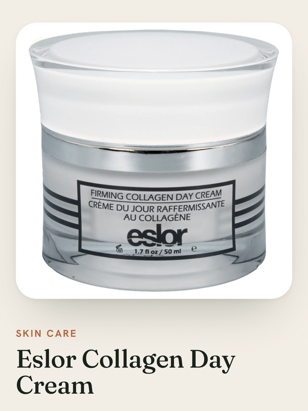 Eslor Firming Collagen Day Cream